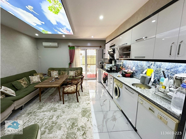 DENİZLİ DOKUZKAVAKLARDA SATILIK LÜKS DAİRE JAKUZİLİ BAHÇELİ - Görsel 4