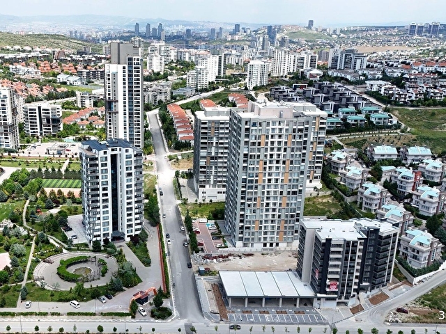 YAŞAMKENT ANIT SİTESİNDE ÖN CEPHE 4,5+1 SATILIK DAİRE... - Görsel 4