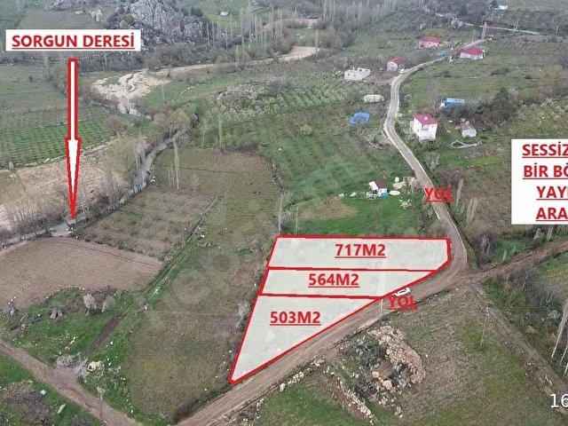 SORGUN DA ANAYOL KENARI SATILIK PARSELLER - Görsel 3