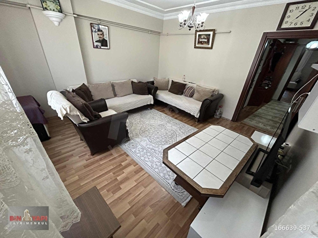 BIN YAPIDAN SATILIK 2+1 KAT MÜLKİYETLİ ORTA KAT DAİRE - Görsel 2