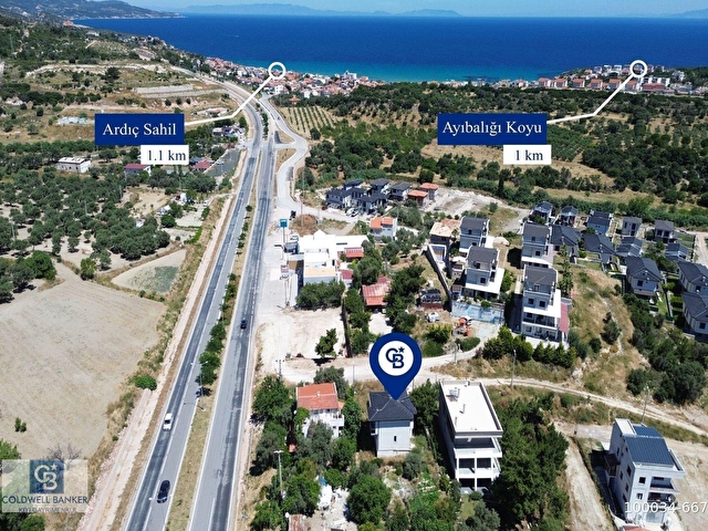Karaburun Mordoğanda 3+1 Satılık Müstakil Villa - Görsel 6
