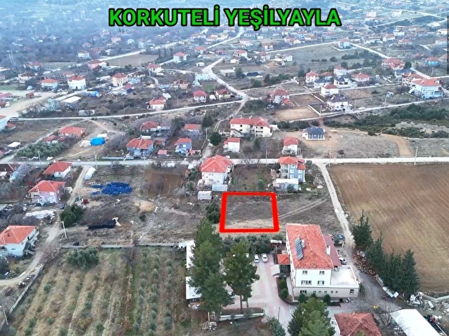 KORKUTELİ YEŞİLYAYLA DA SATILIK 673M2 İMARLI ARSA - Görsel 7