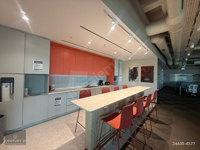 Vadistanbul Kiralık Ofis 200m2 Şık Dekorasyonlu Mobilyalı KDVli - Görsel 6