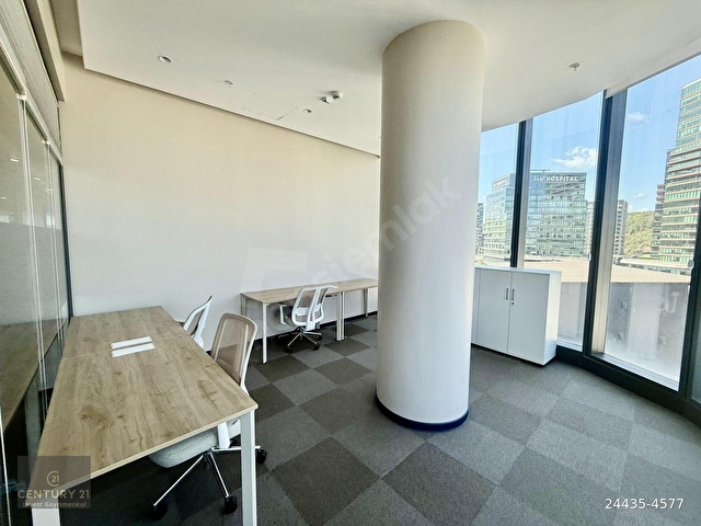 Vadistanbul Kiralık Ofis 200m2 Şık Dekorasyonlu Mobilyalı KDVli - Görsel 5
