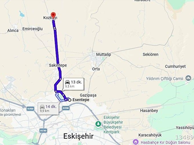 HALİT TURAN GAYRIMENKUL *YATIRIMLIK MÜKEMMEL 6000 M2 TEK TAPU*KOZKAYI MAHALLESİNDE - Görsel 16