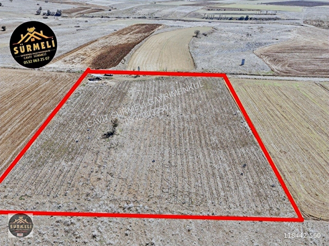 Yusufçada Satılık Tarla: 6063 M², Yola Cepheli, Hazır Altyapı
