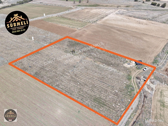 Yusufçada Satılık Tarla: 6063 M², Yola Cepheli, Hazır Altyapı - Görsel 6