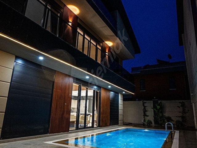 ANTALYA BELEKTE SATILIK MÜSTAKİL HAVUZLU LÜX VİLLA - Görsel 24