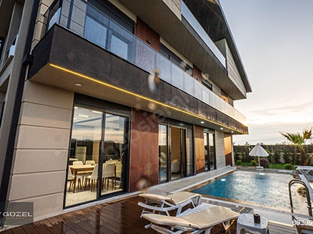 ANTALYA BELEKTE SATILIK MÜSTAKİL HAVUZLU LÜX VİLLA - Görsel 11
