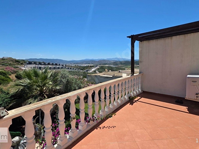 Bodrum Adabükü Turkuaz Sitesi Manzaralı Ebeveyn Banyolu 2+1Daire - Görsel 2