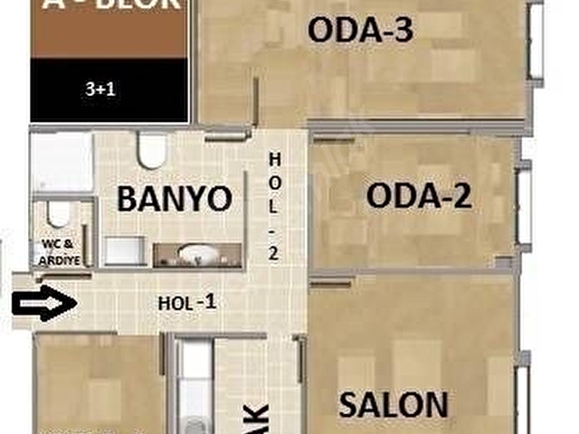 Sahibinden / Pendik Merkezde / 3+1 Daire / Havuzlu / Güvenlikli / Sosyal alanlı - Görsel 29