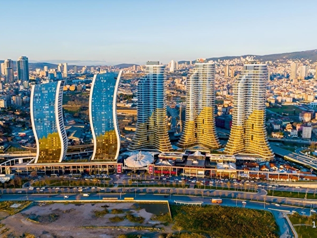 KAÇMAZ EMLAKTAN İSTMARİNA SATILIK 1+0 YÜKSEK KAT KARE PLAN - Görsel 22