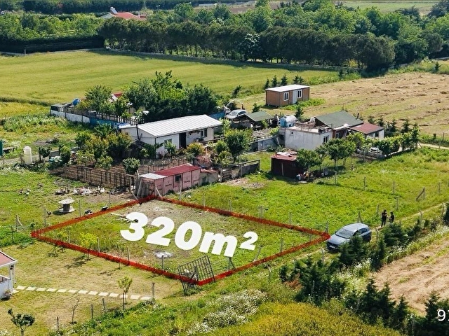 ÇATALCA GÖKÇEALİDE SATILIK 320 M² ÇAPLI MUVAFFAKATNAMELİ PARSEL - Görsel 2