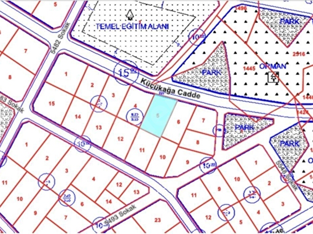 BÜYÜKOYUMCADA SATILIK 3 KAT VİLLA PARSELİ - Görsel 7
