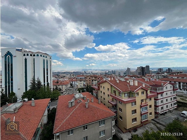 ANKARA MANZARALI 2+1 BAĞIMSIZ YAPILI 3. KAT EŞYALI KİRALIK DAİRE