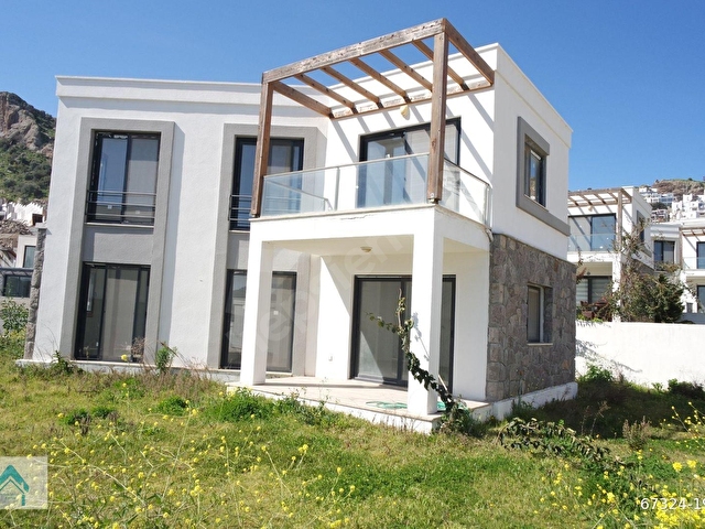 Bodrum Gündoğan Deniz Manzaralı Ferah Masrafsız Satılık Yeni Ev - Görsel 2