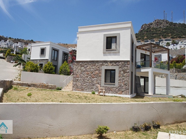 Bodrum Gündoğan Deniz Manzaralı Ferah Masrafsız Satılık Yeni Ev - Görsel 5