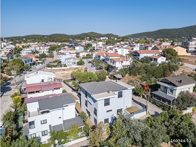 URLA KALABAK TA SAHİLE 200MT NET 160M² SIFIR BOŞ İKİZ VİLLA - Görsel 30