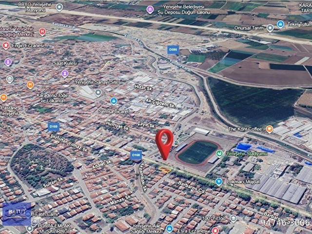 BURSA YENİŞEHİRde SATILIK İMARLI ARSA - 450 m² - 3 KAT İMAR - Görsel 18