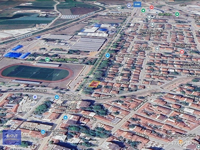 BURSA YENİŞEHİRde SATILIK İMARLI ARSA - 450 m² - 3 KAT İMAR - Görsel 15
