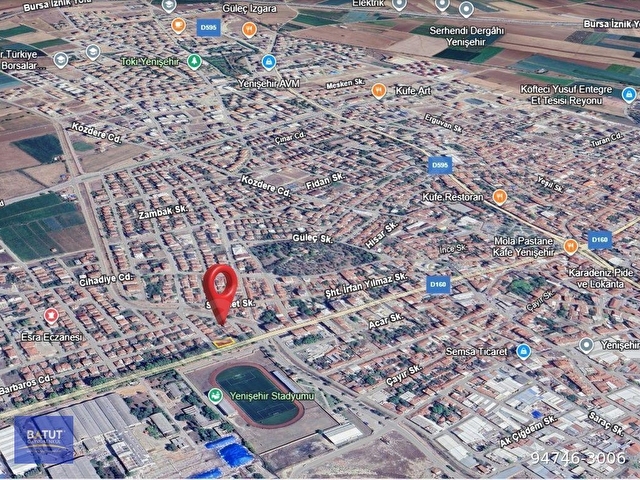 BURSA YENİŞEHİRde SATILIK İMARLI ARSA - 450 m² - 3 KAT İMAR - Görsel 17
