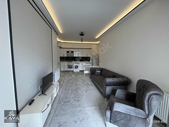 281.CADDEYE SIFIR ULAŞIMI KOLAY CAM BALKONLU MODERN EŞYALI 1+1 - Görsel 9