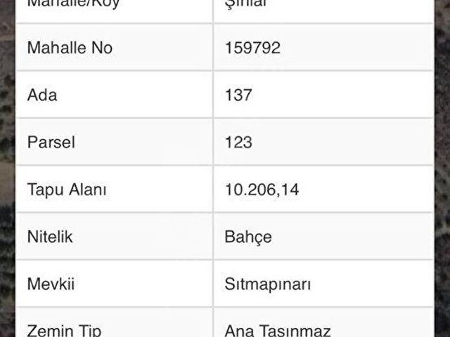 Malatya da Satılık Tek Tapu Bahçe