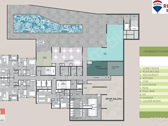 EXODUS PANORAMA RESIDENCEDA MODERN YAŞAM .. 3+1 133 M2 SATILIK - Görsel 24