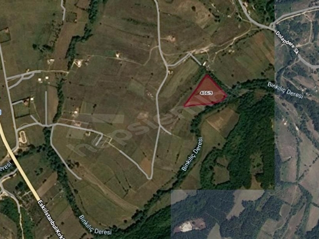 HİCRETDEN ÇATALCA BİNKILIÇ FATİH MAH. 1575 M2 SATILIK TARLA