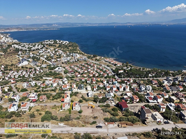 ÇANDARLI EYKO SİTESİNDE KAPANMAZ DENİZ MANZARALI SATILIK ARSA - Görsel 20