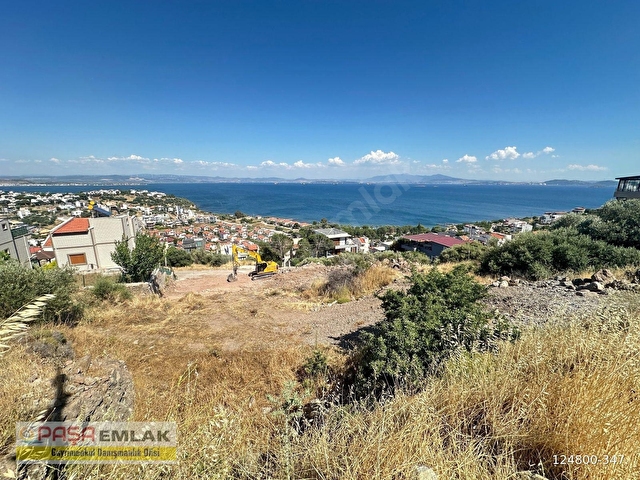 ÇANDARLI EYKO SİTESİNDE KAPANMAZ DENİZ MANZARALI SATILIK ARSA - Görsel 13