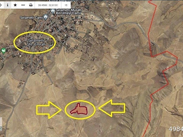 GÖLBAŞI SELAMETLİ DE TEK TAPU 21.730 M2 TARLA KARADENİZ EMLAKTAN - Görsel 5