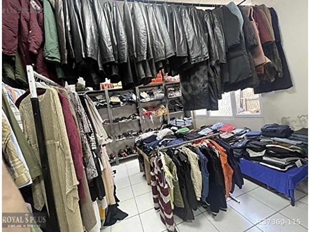 Tekstil ürünleri karışık 120.000 parça gümrük mağazası