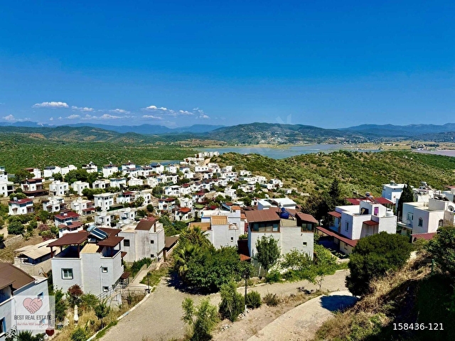 MİLAS BODRUM BOĞAZİÇİ GÜMÜŞKUM GÖL MANZARA BAHÇELİ SATILIK VİLLA