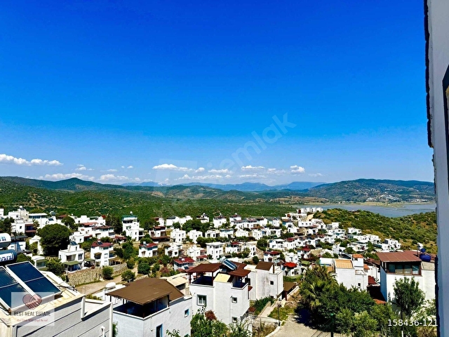MİLAS BODRUM BOĞAZİÇİ GÜMÜŞKUM GÖL MANZARA BAHÇELİ SATILIK VİLLA - Görsel 22
