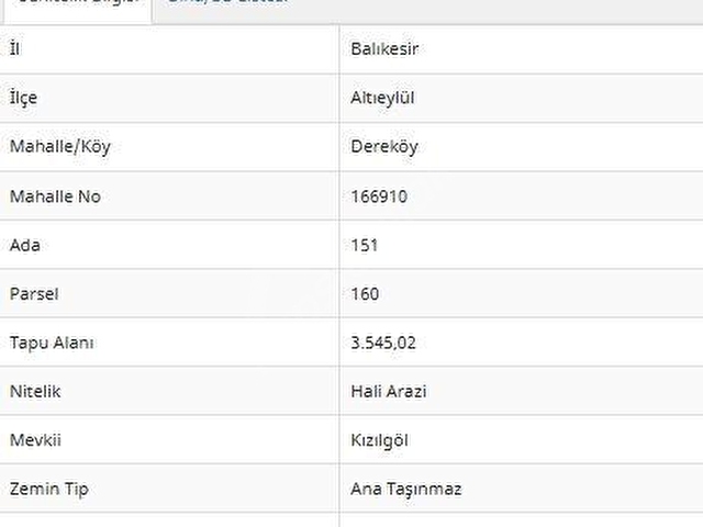 ERA PORTTAN BALIKESİR DEREKÖY KÖYÜNDE 7.225,03m² TARLA - Görsel 5