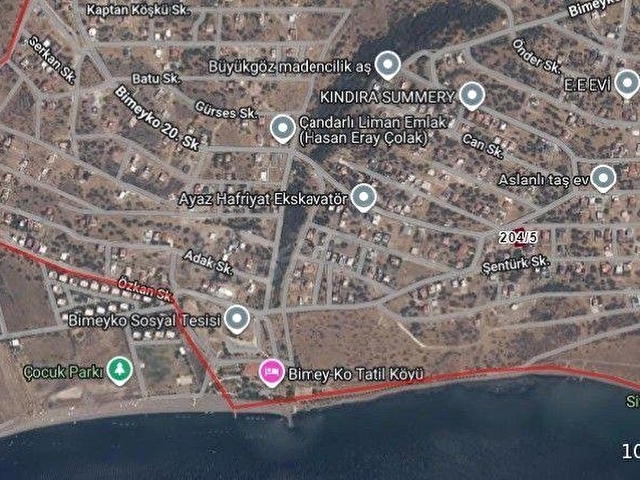 Dikili Çandarlı Bimeyko Sitesinde Satılık Arsa !