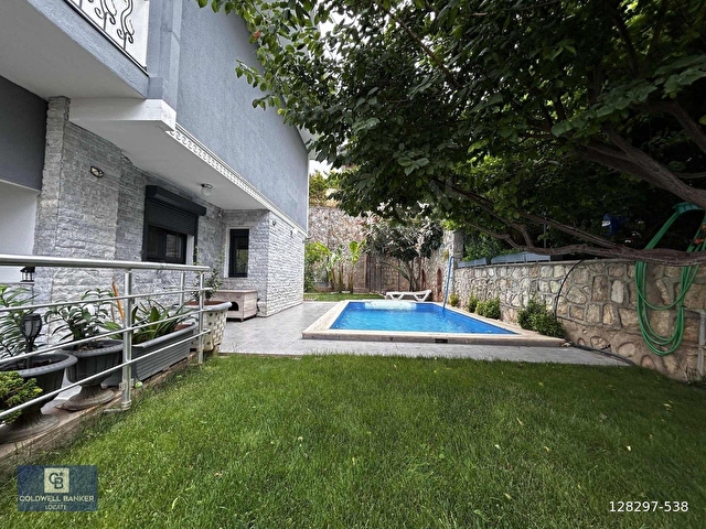 Kahramanderede Müstakil Havuzlu, Deniz Manzaralı 6+2 Villa - Görsel 20