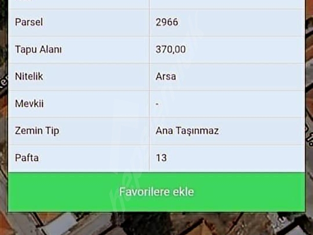TEKİRDAĞ MURATLI KIRKKEPENEĶLİ KÖYİÇİ MÜSTAKL370m2,SATILIK ARSA - Görsel 7