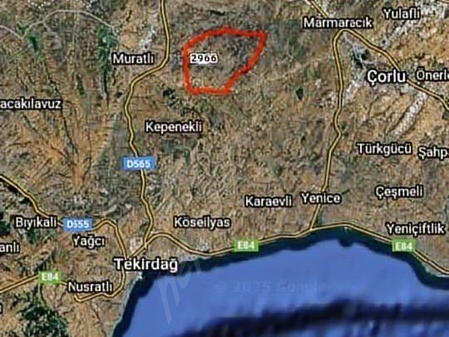 TEKİRDAĞ MURATLI KIRKKEPENEĶLİ KÖYİÇİ MÜSTAKL370m2,SATILIK ARSA - Görsel 11