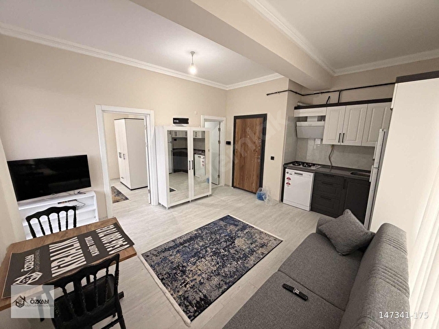 ANAYOLA CEPHE EŞYALIK KİRALIK 1+1 DENİZ MANZARALI DAİRE - Görsel 12