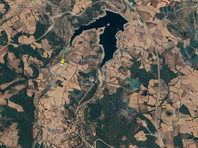 Çanakkale Bayramiç Köylüde Gölete Yakın 1800 M2 Fırsat Tarla - Görsel 11