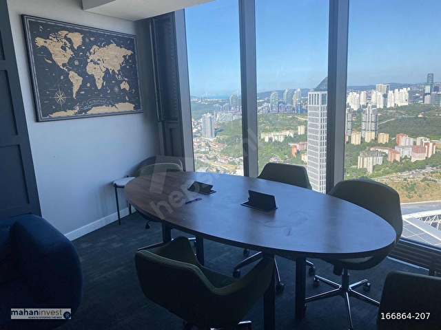 Skyland Büyük M2 Eşyalı Kiralık Ofis | Vadistanbul | Bölünmüş - Görsel 6