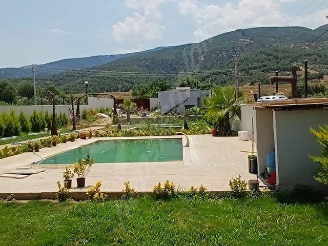 PİRLİBEY MAHALLESİNDE SATILIK HAVUZLU MÜSTAKİL EV - Görsel 7