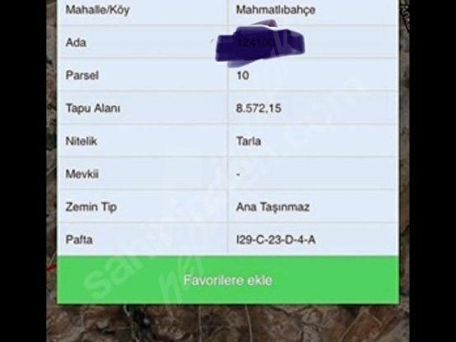 ACİLLLL MAHMATLI BAHÇEDE TEK TAPU 8572 M2 DEGERİNDE OTO TAKASINA AÇIK