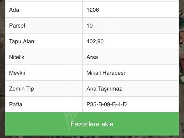 Gökmeydan acil satılık parsel