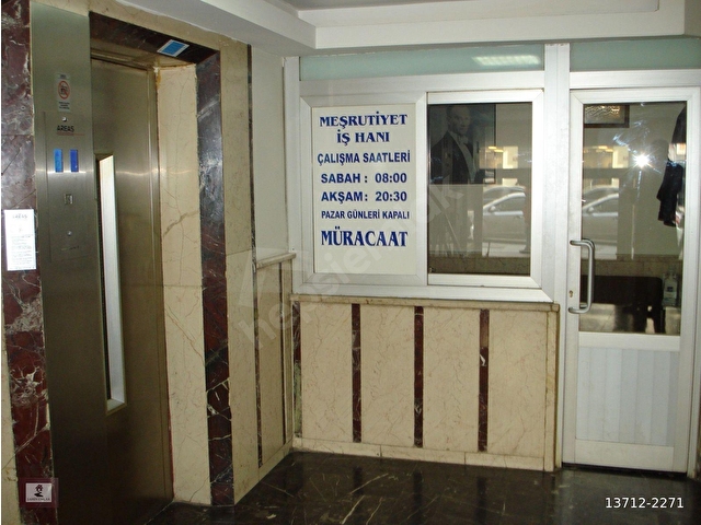 **ŞAHİN EMLAKTAN 1+0  BAKIMLI,İKİ BÖLÜM,KIZILAY,MEŞRUTİYET CADDESİNDE,ARA KAT** - Görsel 14