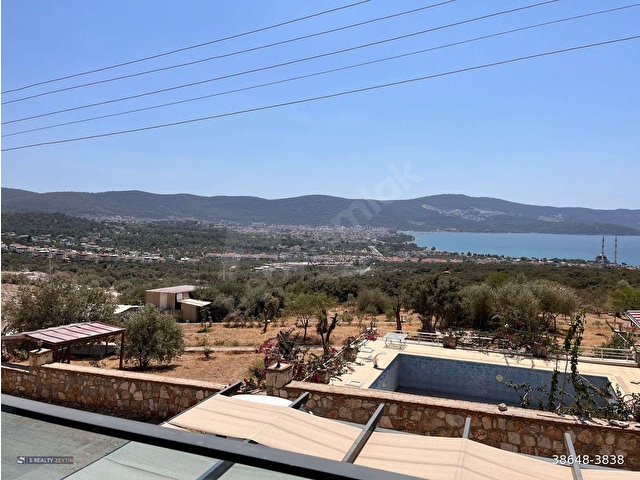 Akbükde full deniz manzaralı müstakil villa - Görsel 27