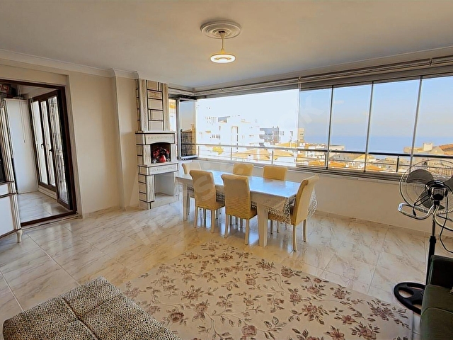 B.M REAL ESTATE SATILIK 3+1 DENIZ MANZARALI DAIRE - Görsel 12