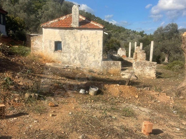 Bodrum Kızılağaç içinde kargir ev ve avlusu mevcut 786 m2 arsa - Görsel 8